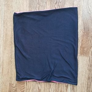 Ultra Soft Thin Reversible Infinity Scarf ♾ Coral to Black ❤ Casual